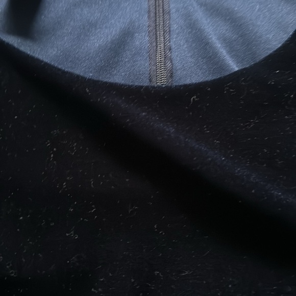 Donna Morgan Midnight Blue Velvet Dress - Picture 9 of 11